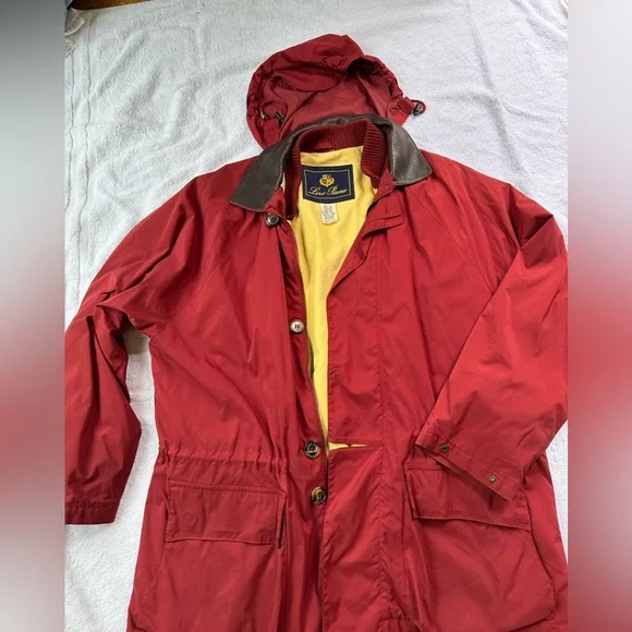 Loro Piana HORSEY 1992 バルセロナ五輪 ステンカラーコート Loro Piana 1992 Horsey Jacket Olympics Barcelona Leather